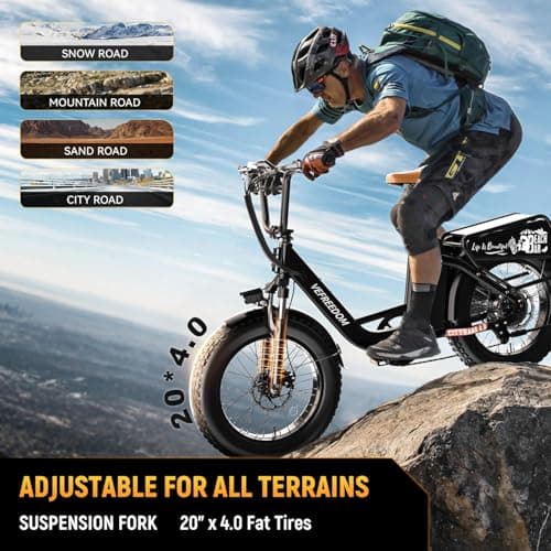 Electric Bike for Adults,Cargo Ebike with Rear Basket, Black 6