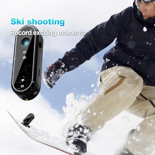 MraQIJntel Motorcycle Camera Long Standby Time Bike Camera Helmet Cameras Can be Installed on Motorcycles, Bicycles,Helmets and Car with Accessory 6