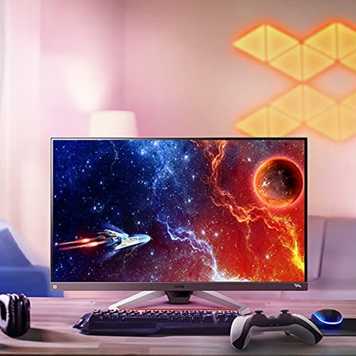 BenQ MOBIUZ Gaming Monitor 32" 4K UHD 144Hz EX3210U 1ms w/Remote | IPS | HDRi | AdobeRGB | P3 | Freesync Premium Pro | Height, Swivel & Tilt | 2.1 Audio & Subwoofer | Noise-Cancelling Mic | HDMI 2.1 9