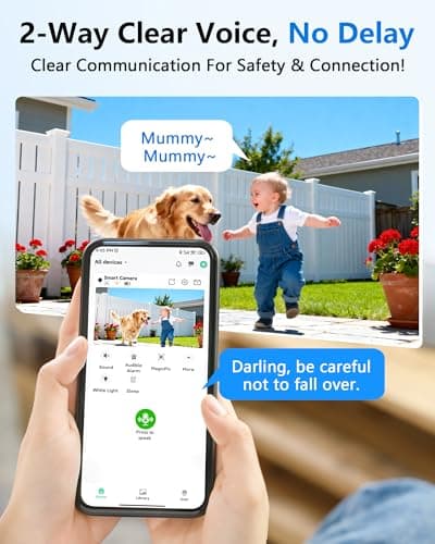 AMTIFO Security Cameras Wireless Outdoor Magnetic: Install-Free Smart Indoor 2K WiFi - Long Battery Life Powered Wireless Cameras for Home Security with AI Motion Detection 7