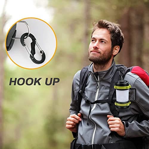 Camping Lantern Rechargeable, Alpswolf Led Lantern Camping Flashlight with 4000 Capacity, 6 Modes, IPX4 Waterproof, Portable Rechargeable Lanterns for Power Outage, Hiking Hurricane Outdoor 7