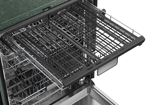 Sharp SDW6736MS 24-inch Stainless Steel Dishwasher, Third Rack, Library Quiet 47 dB, Power Wash Sprayer 23