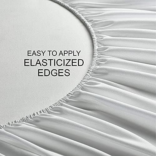 Queen Mattress Protector by PURE BAMBOO, Waterproof - Viscose Derived from Bamboo, Breathable, Noiseless Mattress Cover Protects Against Moisture, Spills, Stains (Queen) 6