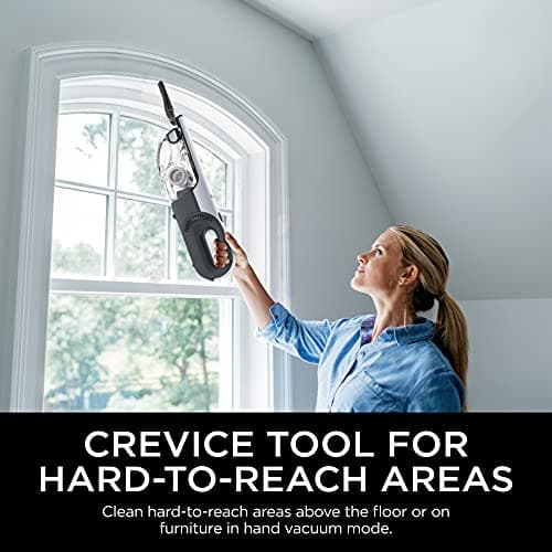 Shark CH963AMZ 2-in-1 Pet Pro Cordless Handheld Vacuum Ultracyclone System, Lightweight and Portable for Car and Home, Rechargeable, Washable Filter, XL Dust Cup, Crevice Tool & Scrubbing Brush, White 6