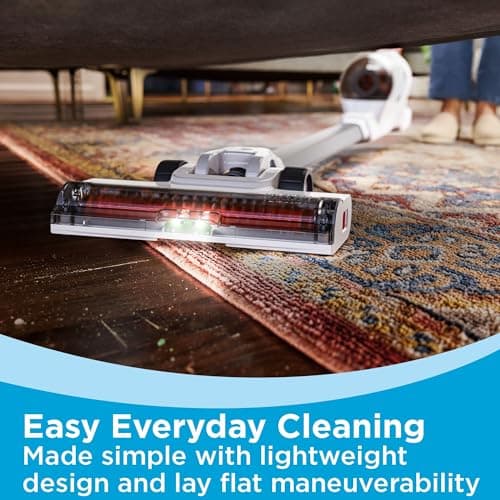 BLACK+DECKER POWERSERIES+ 20V MAX Cordless Stick Vacuum Cleaner with LED Floor Lights, Bagless, Lightweight, Cordless Vacuum Cleaners for Home, Up to 44 Minutes, Powerful Suction, Gray (BHFEA520J) 6