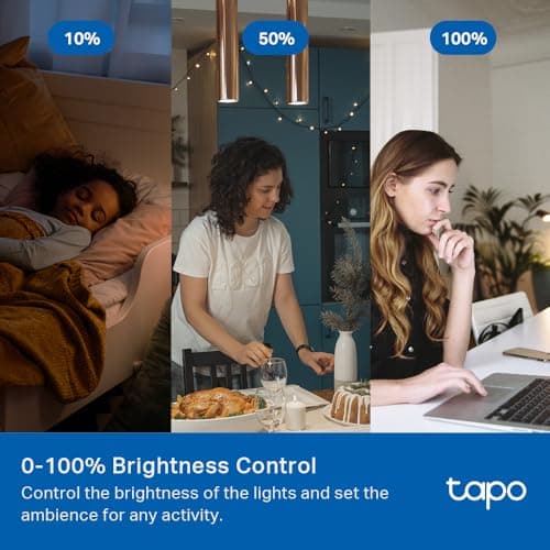 TP-Link Tapo Smart 3 Way Dimmer Switch KIT, Matter Compatible, Energy Monitoring, Neutral Wire Required, Works with Alexa, Siri, Google Home, SmartThings, UL Certified, 2.4GHZ Wi-Fi, Tapo S515D KIT 5