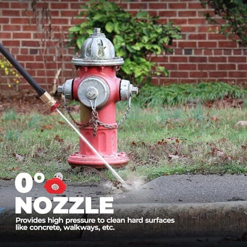 A-iPower APW2000E Electric Pressure Washer 2000 PSI and 1.2 GPM, CETL Compliant, Onboard Soap Tank, 5 Quick Connect Nozzles, Spray Gun and Wand, for Cars, Fences, Driveways Cleaning 5