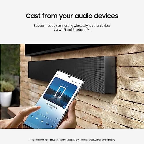 SAMSUNG HW-LST70T 3.0ch The Terrace Outdoor Soundbar w/ Dolby Audio, Built-In Subwoofer, Distortion Cancelling Technology, IP55 Weather Resistant, Titan Black 7
