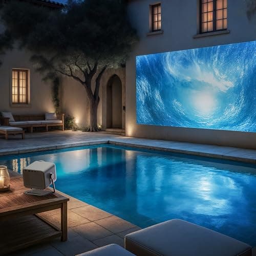 Hisense M2 Pro, Triple Laser Smart Portable Lifestyle Projector, 4K UHD, 65” – 200”, 1,300 Lumens, Dolby Vision,Optical Zoom, Intelligent Screen Adjustments, Vidaa OS, Netflix Included (2025 Model) 16