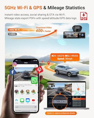 Vantrue N4 Pro S 4K 3 Channel Dash Cam w/Triple STARVIS 2, 4K+1080P+2.5K Front Inside Rear Dash Camera, 4+2.5K Dual Channel, HDR IR Night Vision, Voice Control, Parking Mode, GPS, Wi-Fi, Support 1TB 8