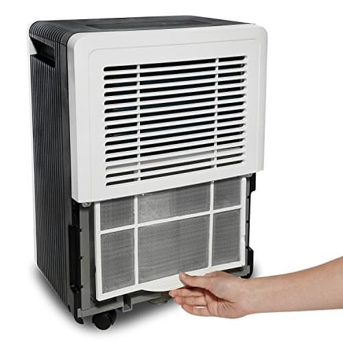 Ivation 3,000 Sq Ft Energy Star Dehumidifier - Large-Capacity - Includes Programmable Humidistat, Hose Connector, Auto Shutoff/Restart, Casters & Washable Air Filter, White 5