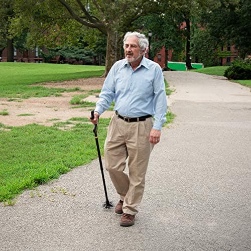 Medical King Walking Cane for Men & Women - Special Balancing Stick With 10 Adjustable Heights - Self Standing, Folding, Portable, Collapsible, and Comfortable 7