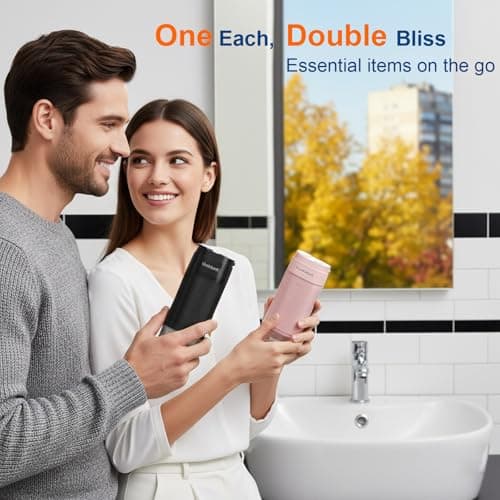 GOLDANT 2026 New Portable Water Flosser for Teeth, 4 Modes & 4 Intensity Levels, Mini Small Design with Exquisite Travel Case, Removable Tank, IPX7 Waterproof, Cordless Dental Oral Irrigator (Black) 5