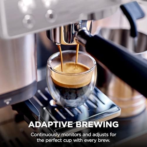 Ninja Luxe Café 3-in-1 Espresso, Drip Coffee and Cold Brew Machine | Integrated Coffee Grinder, Milk Frother, Assisted Tamper & Built-In Espresso Accessory Storage | Stainless Steel | ES601 9