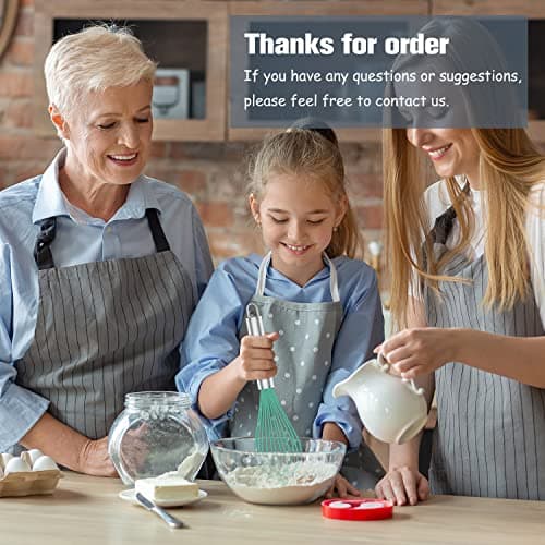 OYV Teal Silicone Whisk, Professional Silicone Whisks For Cooking Non Scratch, Stainless Steel & Silicone Wisk,Plastic Rubber Whisk Tool for Nonstick Cookware Pans, Silicon Wisks Set of 3, Aqua 6