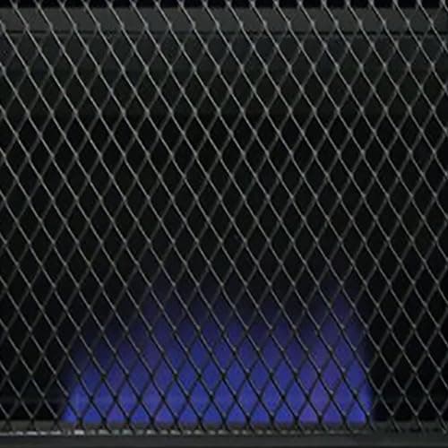 ProCom ML100TBAHR Ventless Propane Gas Blue Flame Space Heater with Thermostat Control for Living Room, Bedroom, Home Office, 10000 BTU, Heats Up to 300 Sq. Ft., Includes Wall Mount, Black 10