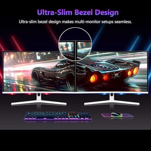 Z Z-EDGE 27 inch Curved Gaming Monitor, FHD 1080P 300Hz 240Hz Computer Monitor, Ultra-Fast MPRT 1ms Curved Monitor, 1500R, 16.7M Colors, UG27H Frameless Bezel, 2X DP 1.4 Ports and 2X HDMI 2.0 Ports 8