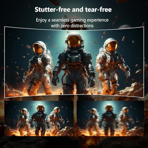 Z-Edge 27 inch Curved Gaming Monitor, FHD 1080P 240Hz 280Hz Curved 1500R Computer Monitor, Fast MPRT 1ms, FreeSync, Low Blue Light, 350nits, 16.7M Colors, 4000:1 Contrast, UG27P 2X DP and 2X HDMI 5