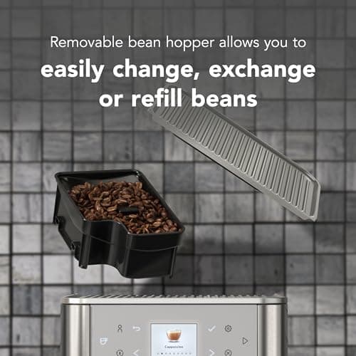 KitchenAid Fully Automatic Espresso Machine KF6, KES8556SX, Stainless Steel 5