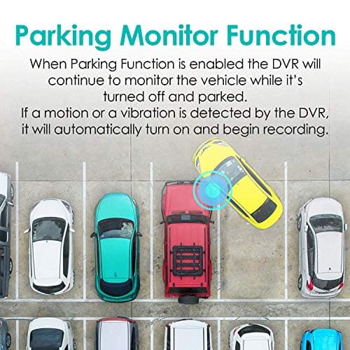 Whistler D28RS 1080P Dash Cam with Built-in WiFi, GPS Dashboard Camera, 1.2” LCD Screen, G-Sensor Security Camera for Car, Loop Recording, Parking Monitor, 120° Wide Angle Driving Recorder 7