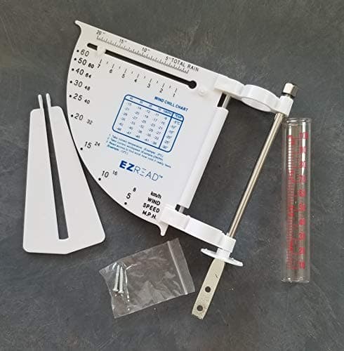 EZRead Headwind Consumer Products 840-0052 5-in-1 Weather Station, White 5