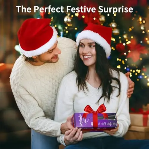 MySmile LP211 Cordless Advanced Water Flossers for Teeth, 5 Cleaning Modes Rechargeable Power Dental Flosser 8 Replacement Jet Tips IPX 7 Waterproof Dental Irrigador with Portable Travel Storage Pouch 6