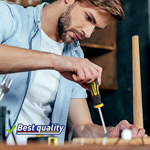 Magnetic Screwdrivers Set with Case, Amartisan 43-piece Includs Slotted, Phillips, Hex, Pozidriv,Torx and Precision Screwdriver Set, Magnetizer Demagnetizer Tools, Tools for Men 7
