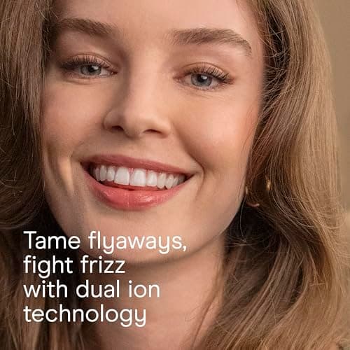 Infiniti PRO CONAIR 5-in-1 Hair Drying Wand, Straightener, and Styler, Ionic All-in-One Digital Motor Blow Dryer, Includes 4 High-Performance Attachments, Cherry Red 6