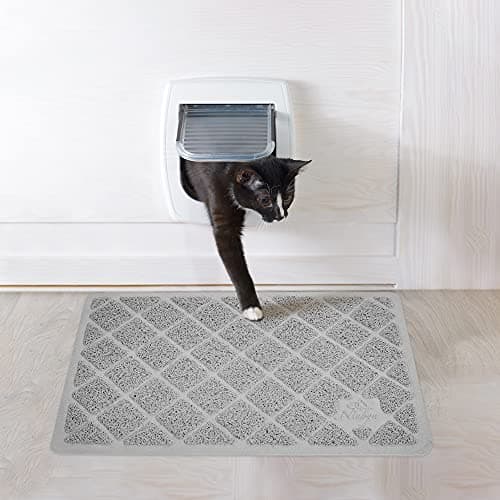 Niubya Premium Cat Litter Mat, Litter Box Mat with Non-Slip and Waterproof Backing, Litter Trapping Mat Soft on Kitty Paws and Easy to Clean, Cat Mat Traps Litter from Box 8