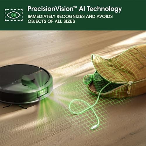 iRobot Roomba Plus 504 Vac Robot Vacuum with AutoEmpty Dock - Superior Power-Lifting Suction, Anti-Tangle Dual Rubber Brushes, Perfect for Pet Hair, Self-Empties for 75 Days, Avoids Obstacles, LiDAR 6