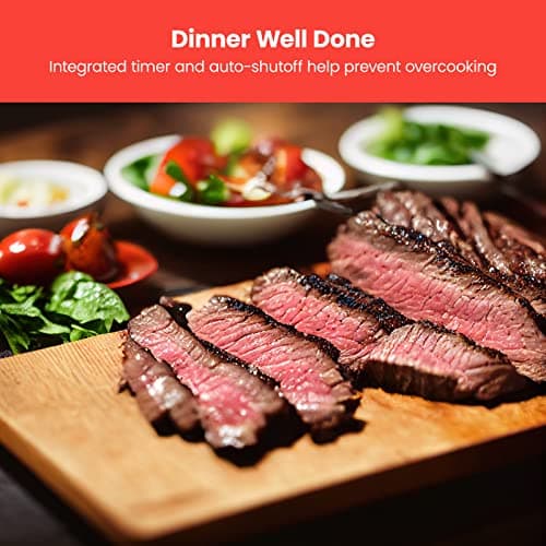 Chefman Air Fryer Toaster Oven XL 20L, Healthy Cooking & User Friendly, Countertop Convection Bake & Broil, 7 Cooking Functions, Auto Shut-Off 60 Min Timer, Nonstick Stainless Steel, Cookbook Included 5