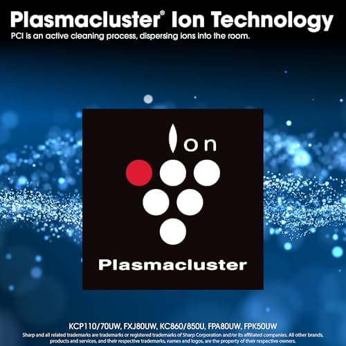 SHARP Air Purifier for Large Rooms – Covers up to 2,198 sqft in one hour, True HEPA Filter Air Purifier for Home, Pets, Dust, Smoke, Pollen - FPA80UW 9