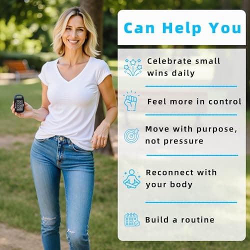 OZO Fitness Clip-on 3D Pedometer for Walking Steps Counter with Lanyard, Simple Exercise Tracker for Women and Seniors with Large Accurate Digital Display, Portable Minimalist Sports Monitor, Black 2