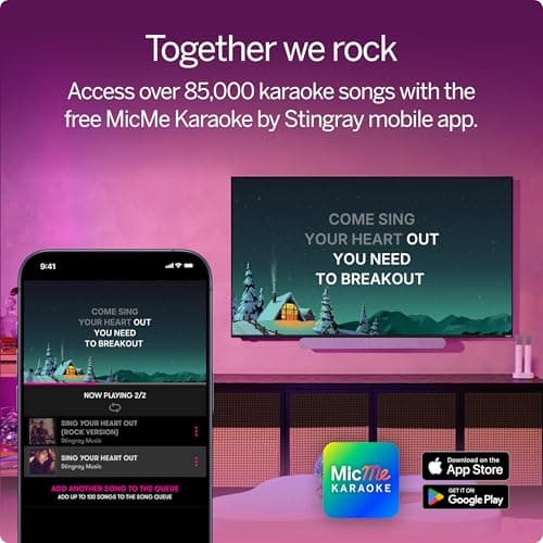 VIZIO MicMe 2.1 Karaoke Soundbar, 2 Wireless Microphones, Wireless Subwoofer w/Dolby Atmos, DTS:X, Bluetooth Speaker, QuickFit™ Compatible — SK210X-0805 (New) 11