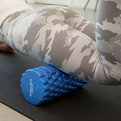 The Original Body Roller - High Density Foam Roller Massager for Deep Tissue Massage of The Back and Leg Muscles - Self Myofascial Release of Painful Trigger Point Muscle Adhesions - 13" Blue 8