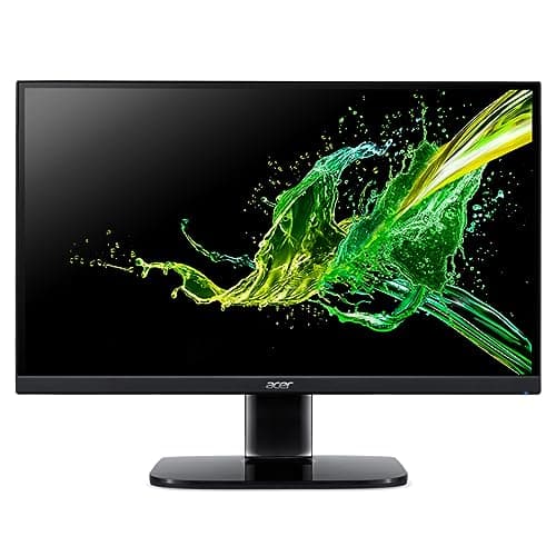 acer KA272 EQBI 27 inch Monitor FullHD 1920x1080 100Hz 1ms Response Time IPS Technology 250Nit VGA HDMI AMD FreeSync Black (Renewed)