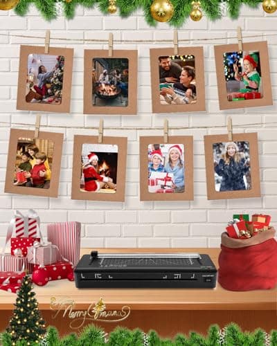 Laminator Machine A3 Laminating Machine with Built-in Trimmer, Fast Warm-up 13 Inch Cold and Thermal Lamination with 50 Laminating Sheets, 5-in-1 Portable Laminators for Home Office School Use 7