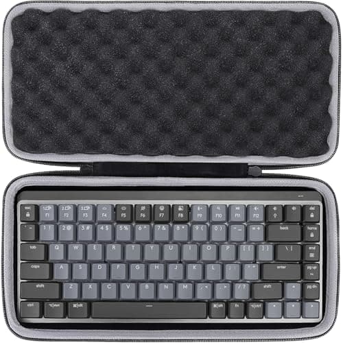 co2CREA Hard Case Compatible with Logitech MX Mechanical Mini Wireless Illuminated Keyboard (Case Only)