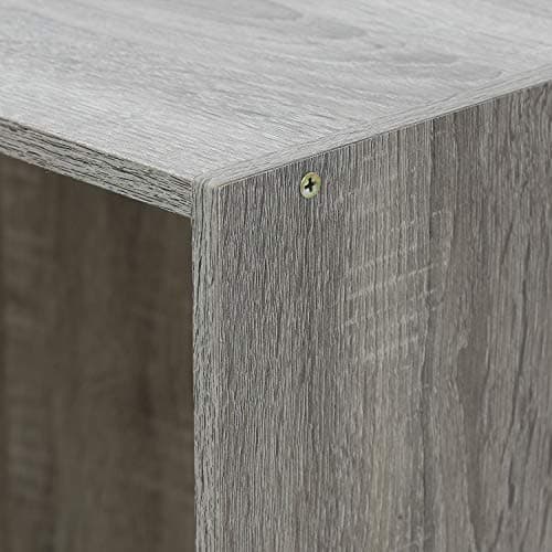 Furinno BASIC Book Shelf, 3-Tier Bookshelf with Open Shelves, Standing Bookcase, 9.3" x 21.8" x 39.5", for Organization and Storage, for Living Room, Bedroom, Home Office, French Oak 7