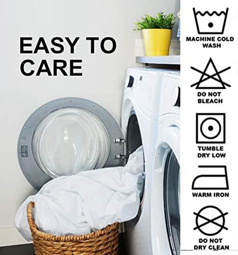 Saferay Green Purple All-Season Luxury - Pintuck Style 100% Organic Cotton Oversized King Size 116 x 98 Inches 3-Piece Pinch Pleat Comforter with 4 Corner Tabs, 500 GSM - Machine Washable 9