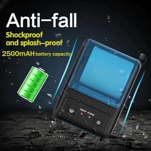 NOT for iphone/ipod/tablet/ipad/MAC,Bluetooth Receipt Printer, 58mm Mini Wireless POS Thermal Printer for Restaurant sales retail,portable pocket bill ticket receipt printer,only fit android/Windows 8