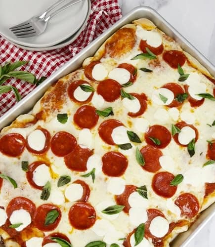 USA Pan Bakeware Nonstick Half Sheet Pan, Baking Sheet, Aluminized Steel 7