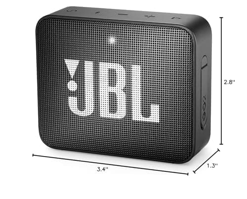 JBL GO2 - Waterproof Ultra-Portable Bluetooth Speaker - Black 10