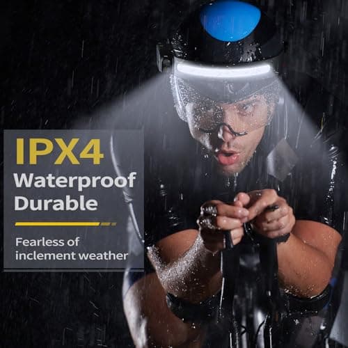 HIGHUB Headlamp Rechargeable 2PCS, 230° Wide Beam High Lumen LED Head Lamp for Adults, Motion Sensor Hard Hat Head Lights for Forehead,6Mode Headlight Flashlight for Camping Fishing Hiking Gear 6