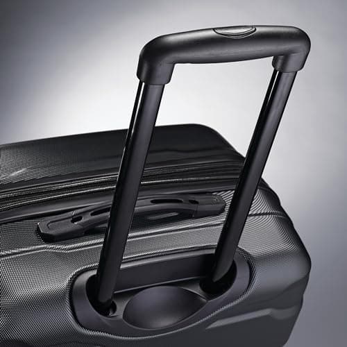 Samsonite Omni PC Hardside Expandable Luggage with Spinner Wheels, Black, Carry-On 20-Inch 6