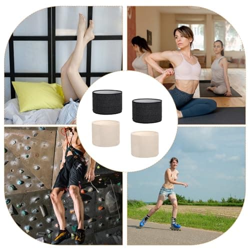 2 Pairs Copper Arch Support Sleeves, 3.8 × 2.36 inches Plantar Fasciitis Braces for Foot Care, Plantar Brace Compression Bands for Flat Feet Heel Spurs Feet Care Pain Relief (S) 6