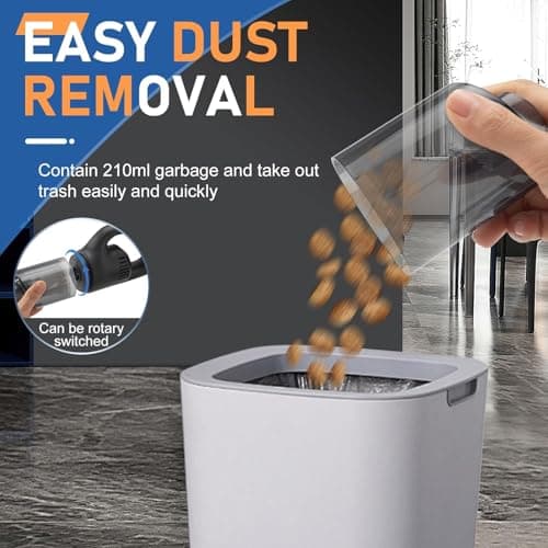 Joyzoo Car Vacuum Handheld Vacuum Cordless Hand Held Vacuum Cleaner Mini Portable Rechargeable Vacuum for Home, Office, Pet 6