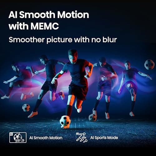 Hisense 50" E6 Cinema Series Hi-QLED 4K UHD Smart Fire TV (50E6QF, 2025 Model) - AI Light Sensor, Dolby Vision · Atmos, Voice Remote with Alexa, Motion Rate 120, HDR 10+ Adaptive, Game Mode Plus 11