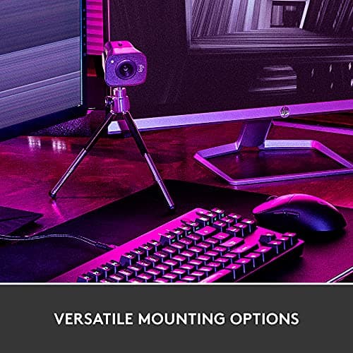 Logitech StreamCam Premium Webcam for Streaming and Content Creation, Full HD 1080p 60 fps, Works with Microsoft Teams, Google Meet, Zoom, Nintendo Switch 2’s new GameChat mode, for PC/Mac – Graphite 7