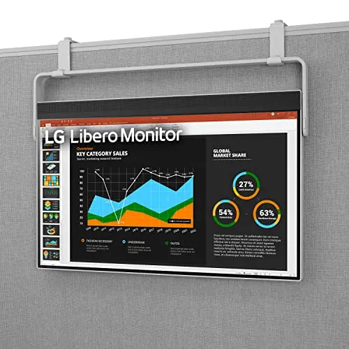 LG 27MQ70QC-S.AUS 27" QHD IPS HDR 10 Libero Monitor with Detachable Full HD Webcam 8